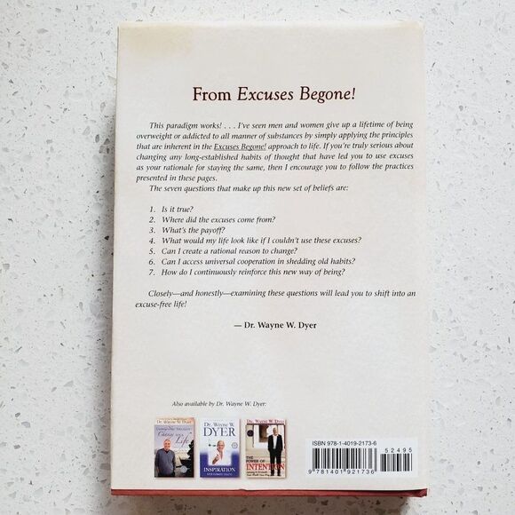 Excuses Begone How to Change Lifelong Self Defeating Thinking Habits GUC - Picture 8 of 8